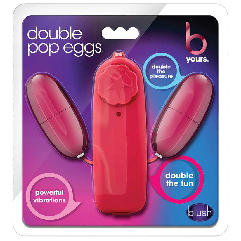 B Yours Double Pop Eggs - Cerise - UABDSM