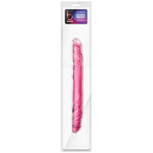 B Yours 14 Double Dildo - Pink - UABDSM