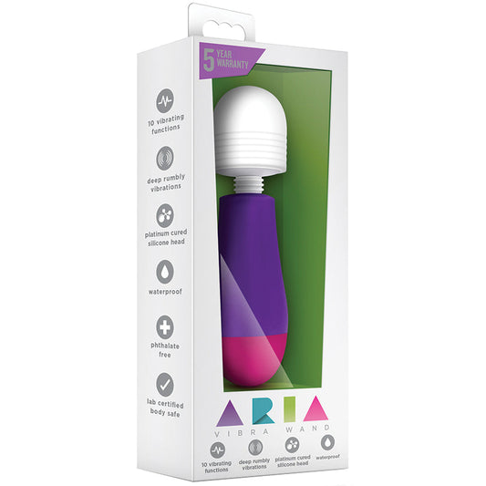 Aria - Vibra Wand - Plum - UABDSM