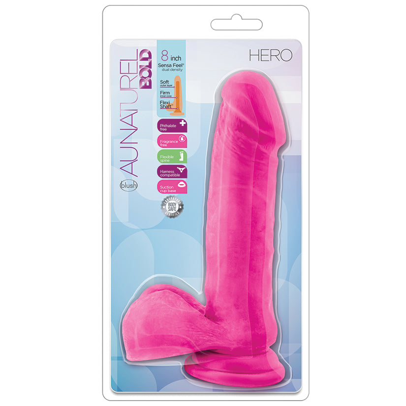 Au Naturel Bold Hero Dildo-Pink 8 - UABDSM