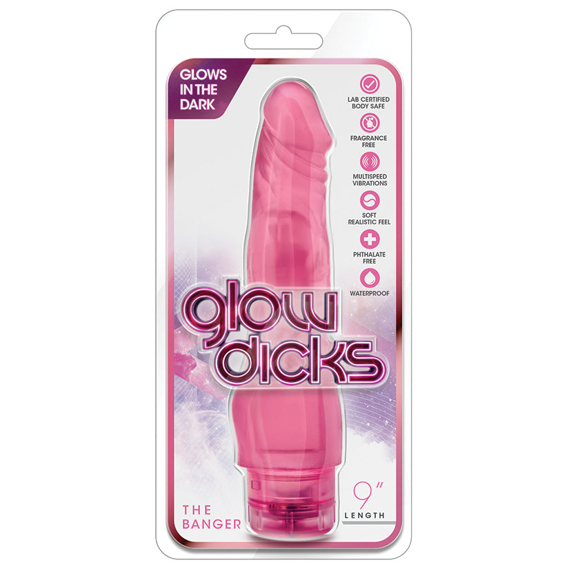 Glow Dicks - the Banger - Pink - UABDSM