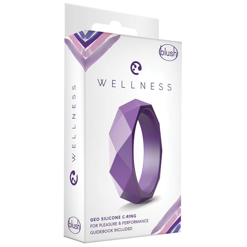 Wellness Geo C Ring-Purple - UABDSM