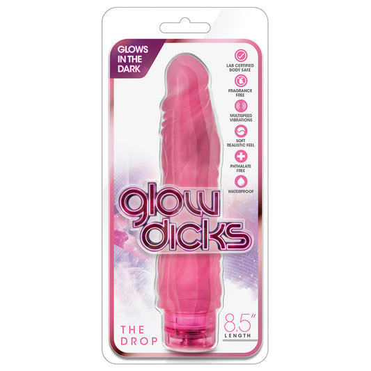 Glow Dicks - the Drop - Pink - UABDSM