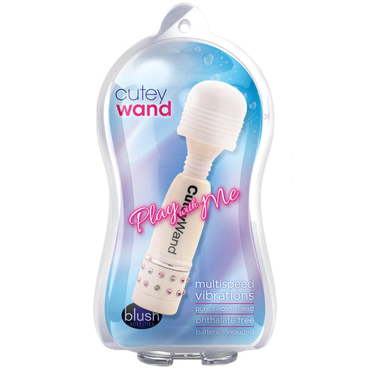 Play With Me Cutey Wand-White - UABDSM
