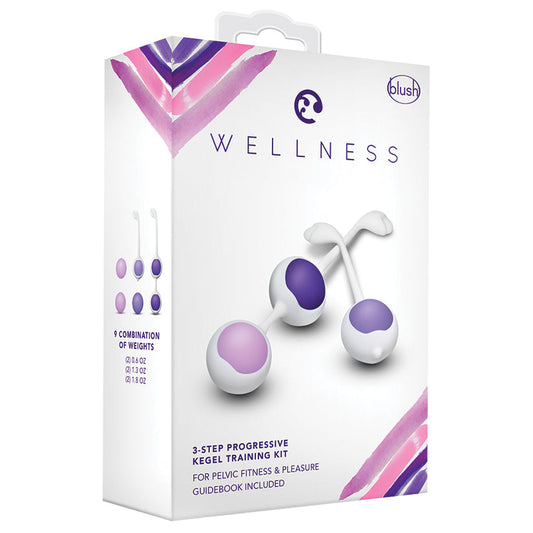 Wellness 3-Step Progressive Kegel Training Kit-Purple - UABDSM