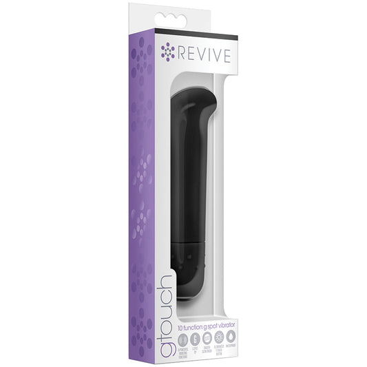 Revive G Touch - 10 Function G- Spot Vibrator -  Black - UABDSM