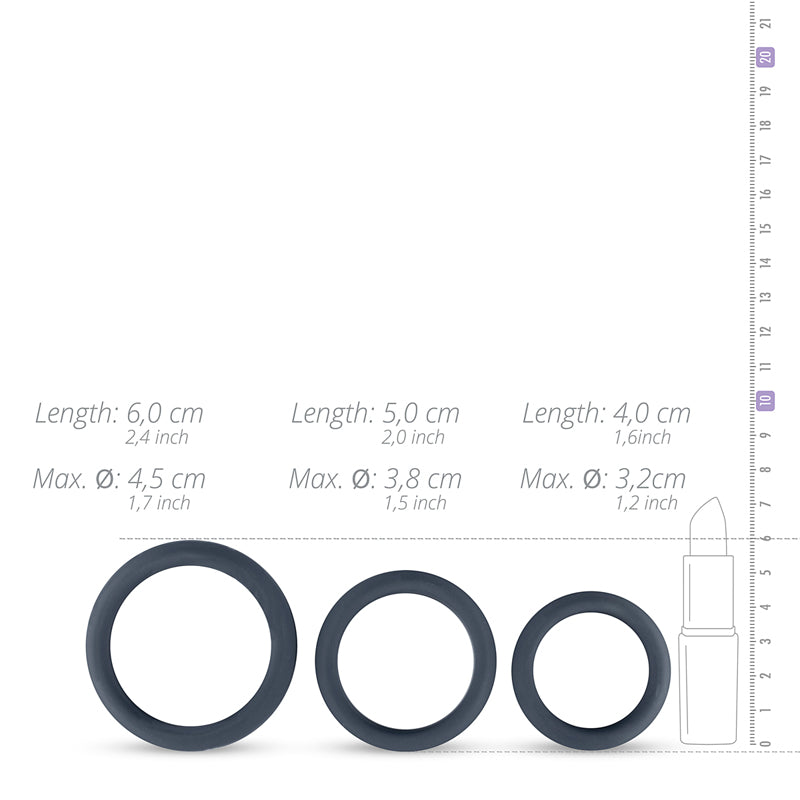 Boners 3 Ring Kit (flat Rings) - UABDSM