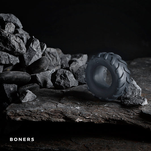 Boners Tire Cock Ring - Grey - UABDSM