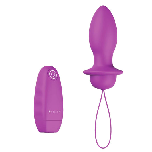 bswish Bfilled Classic Remote Control Butt Plug - UABDSM