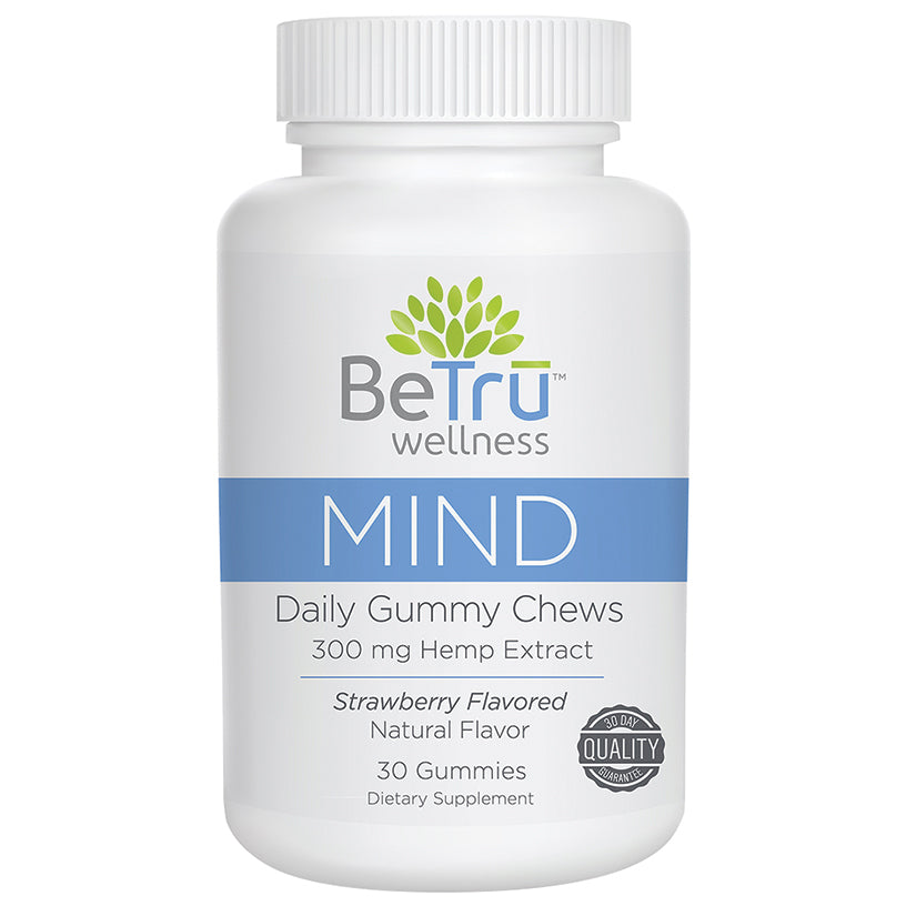 Be Tru Wellness Mind Gummy Chews Strawberry Bottle of 30 - UABDSM