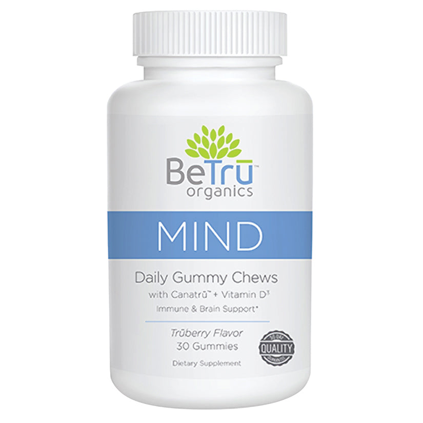 Be Tru Organics Mind Gummy Chews Bottle of 30 - UABDSM