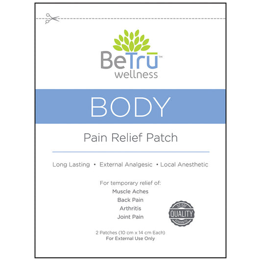 Be Tru Organics Body Pain Relief Patch - UABDSM