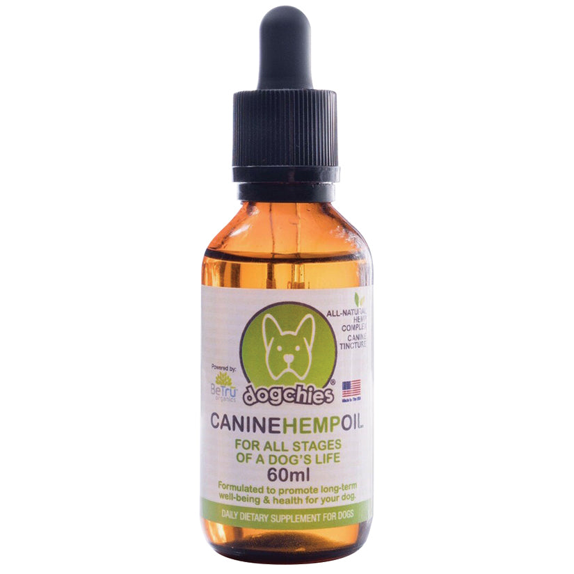 Be Tru Wellness Dogchies 120 mg Canine Hemp Oil 2oz - UABDSM