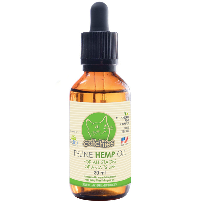 Be Tru Wellness Catchies 150 mg Feline Hemp Oil 1oz - UABDSM