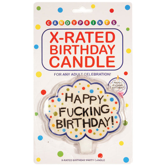 X-Rated Birthday Candle - UABDSM