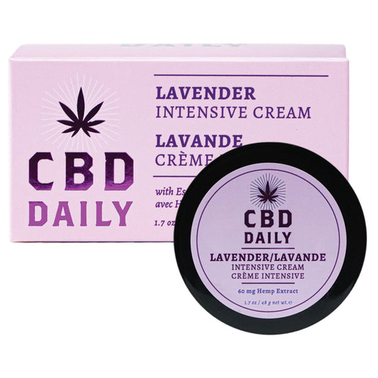 CBD Daily Intensive Cream-Lavender 1.7oz - UABDSM