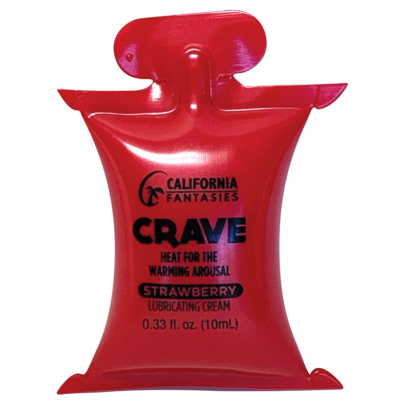 Crave Warming Lube 10ml-Strawberry - UABDSM