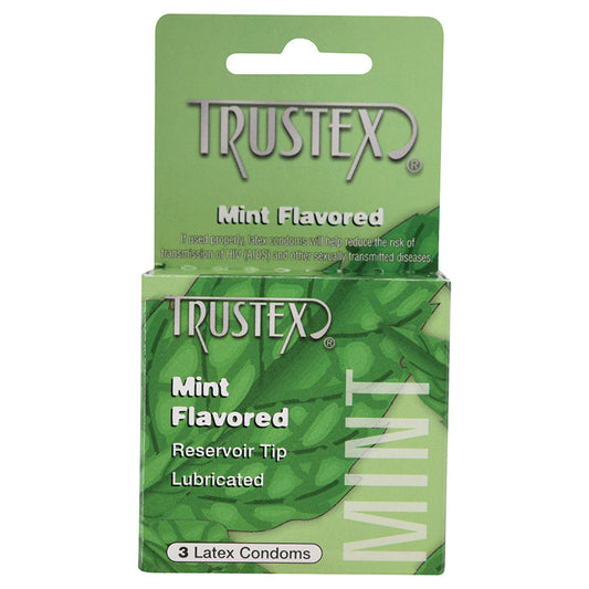 Trustex Flavored Condom-Mint (3 Pack) - UABDSM