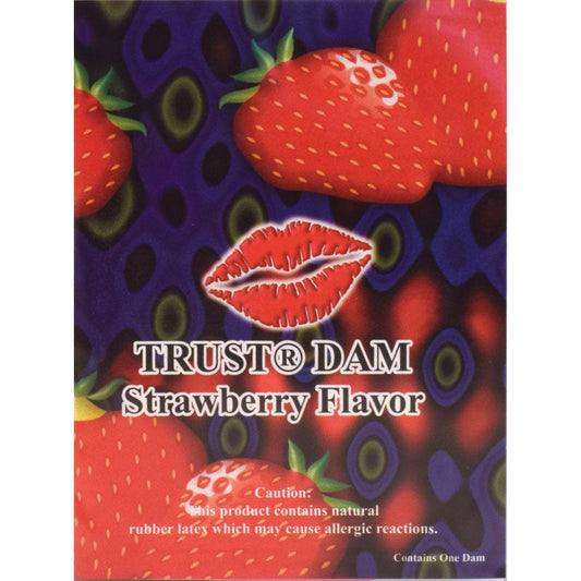 Dental Dam Condom-Strawberry - UABDSM