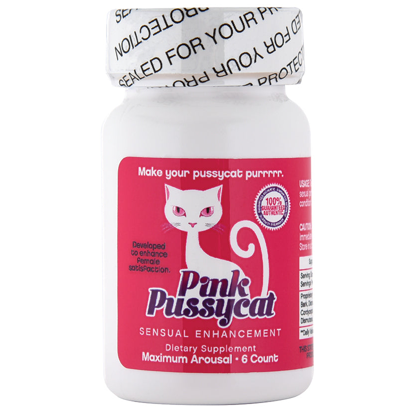 Pink Pussycat-6 Count Bottle - UABDSM