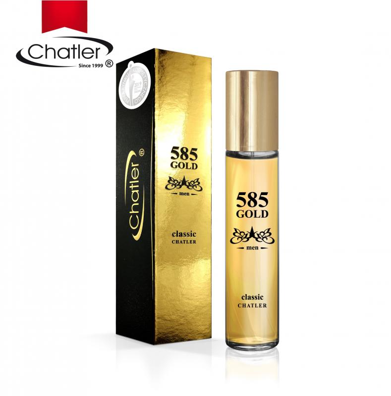 Classic Gold For Men Perfume - 6x30ml Display - UABDSM