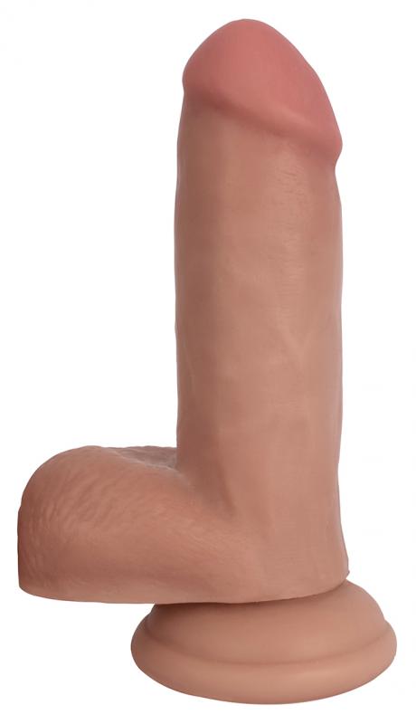 Realistic Dildo With Suction Cup And Scrotum - UABDSM