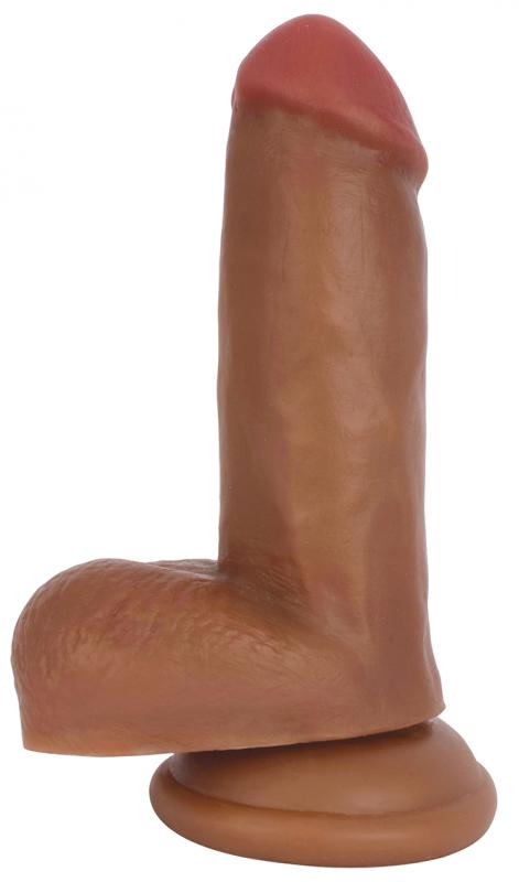 Realistic Dildo With Suction Cup And Scrotum - UABDSM
