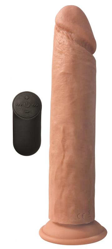 XL Realistic Vibrating Dildo With Suction Cup - UABDSM