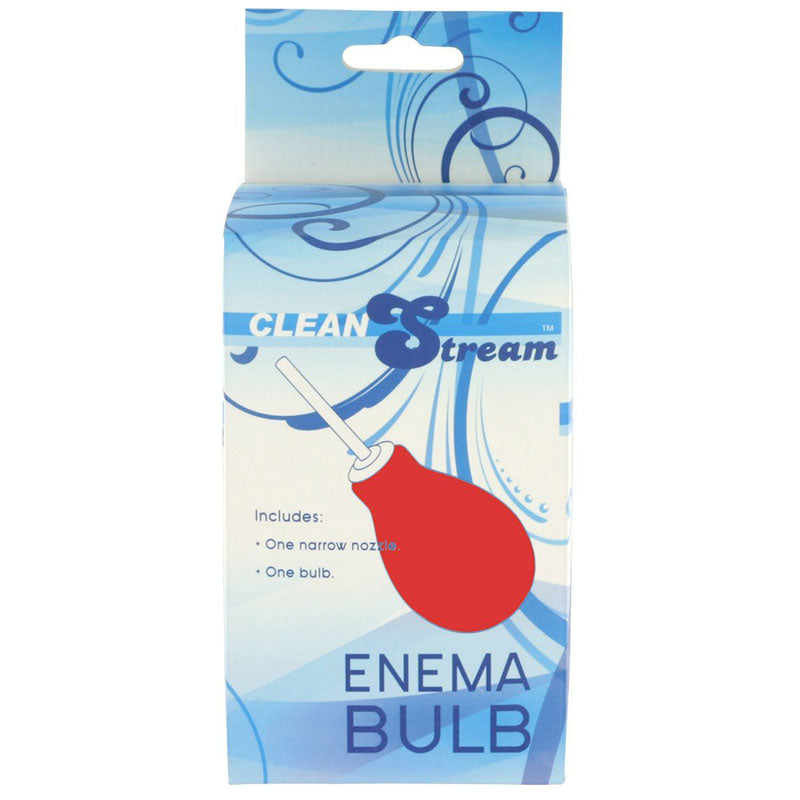 Clean Stream Red Enema Bulb - UABDSM