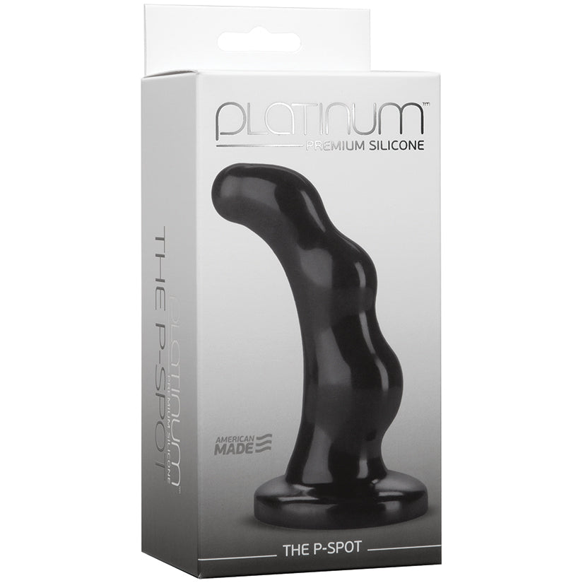 Platinum Premium Silicone - the P-Spot - Charcoal - UABDSM