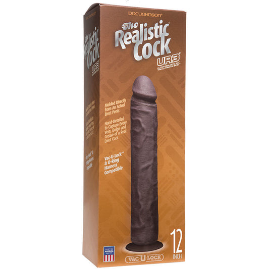 The Realistic Cock UR3 Dong-Chocolate 12 - UABDSM