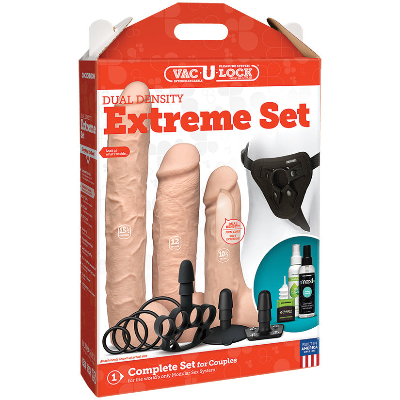 Vac-U-Lock Dual Density Extreme Set-Vanilla - UABDSM