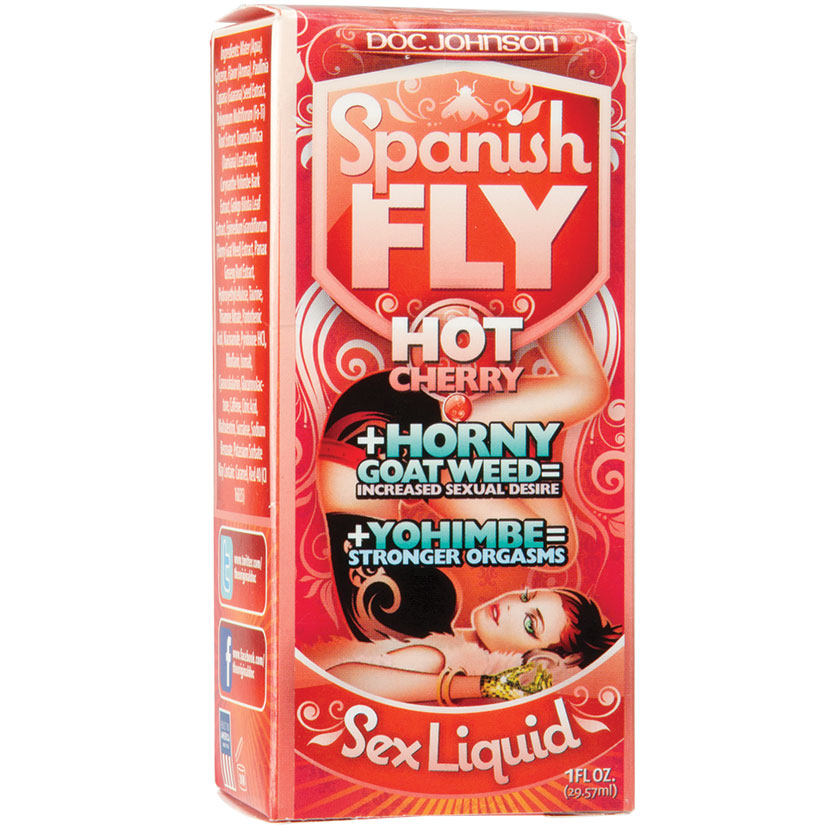 Spanish Fly Sex Drops - 1 Fl. Oz. - Hot Cherry - UABDSM