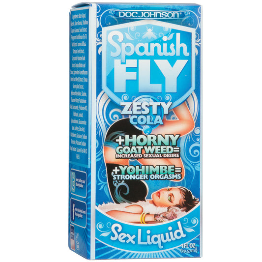 Spanish Fly Sex Drops - 1 Fl. Oz. - Zesty Cola - UABDSM