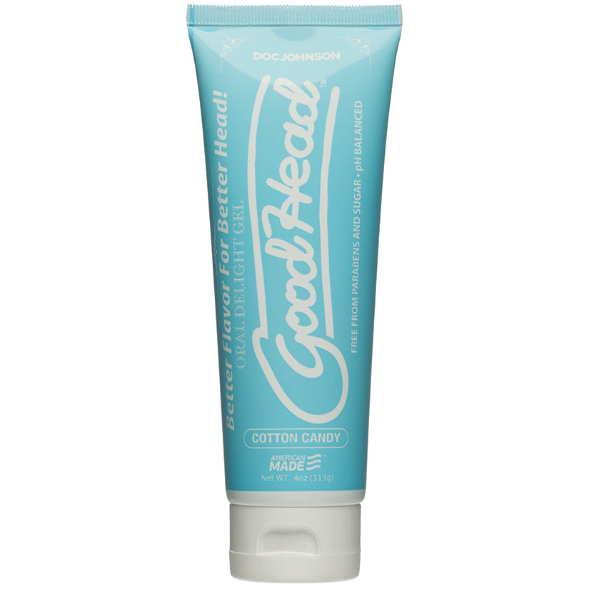 Goodhead - Oral Delight Gel - 4 Oz Tube - Cotton  Candy - UABDSM