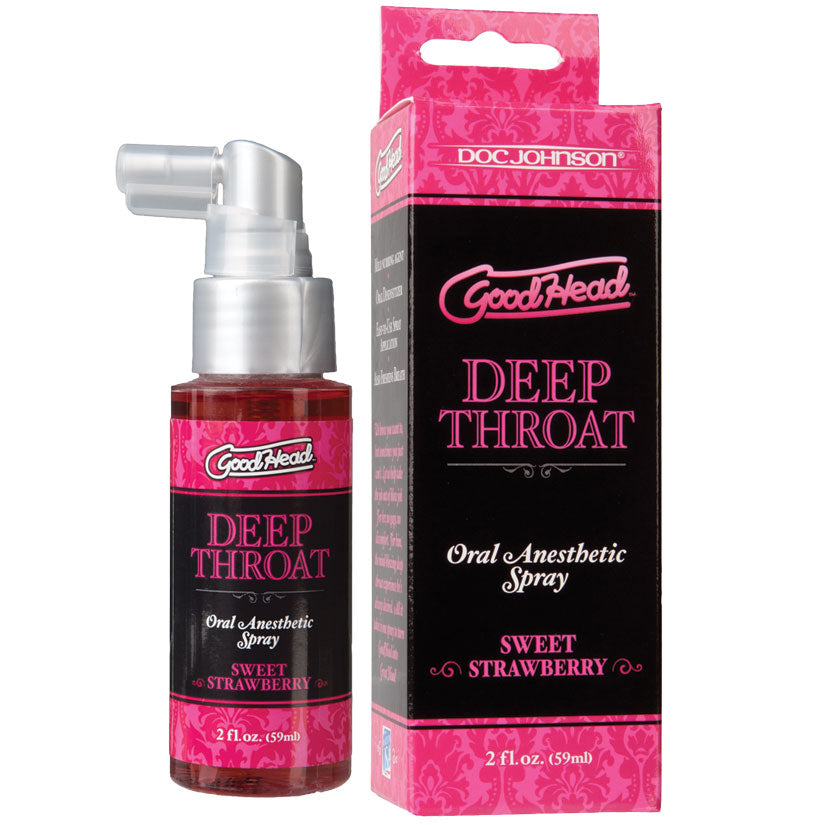 Good Head Deep Throat Spray - Sweet Strawberry - UABDSM