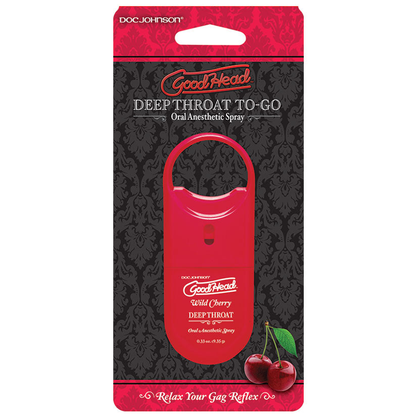 Good Head T Go Deep Throat Spray - Wild Cherry - UABDSM