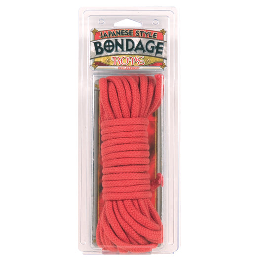 Bondage Rope - Cotton - Japanese Style - Red - UABDSM