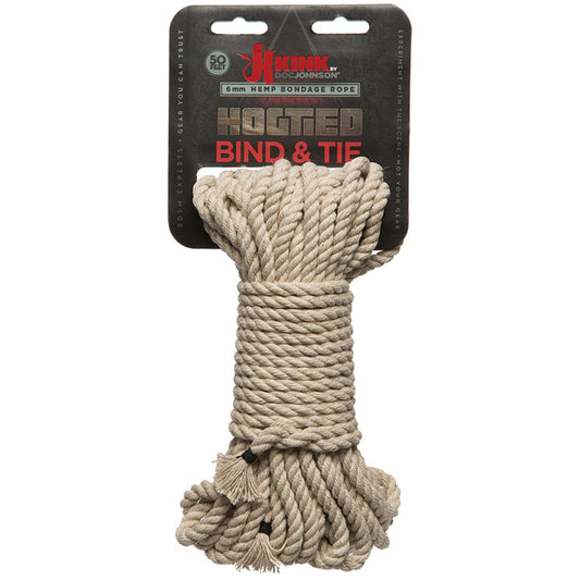 Bind & Tie Hemp Bondage Rope - 50 Ft - UABDSM
