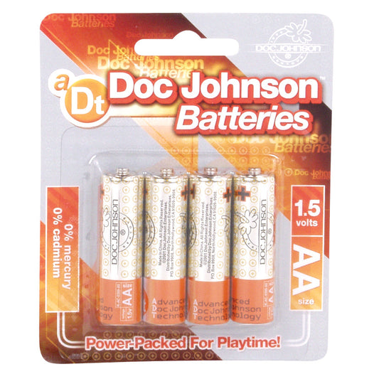 Doc Johnson Batteries - AA - 4 Pack - UABDSM