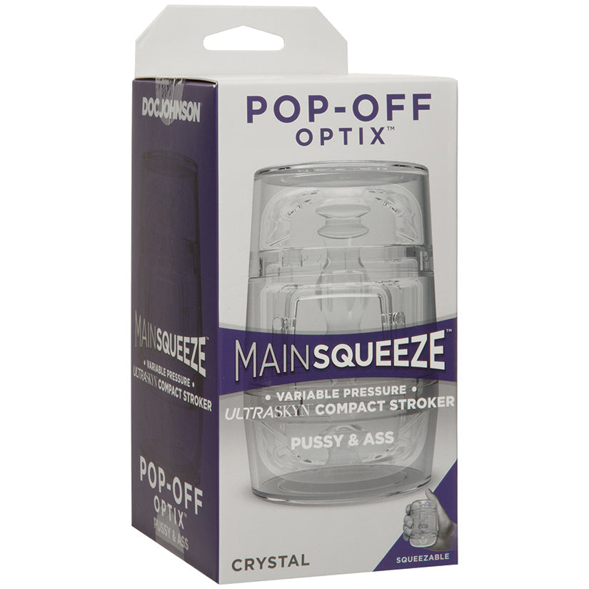 Main Squeeze - Pop-Off - Optix - Pussy & Ass -  Crystal - UABDSM