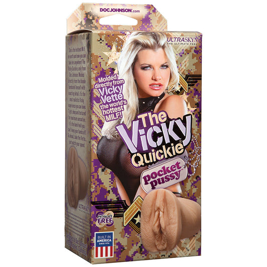Vicky Vette - the Vicky Quickie Ultraskyn Pocket  Pussy - UABDSM