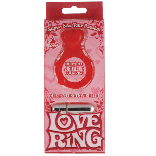 Love Ring - Ruby Red - UABDSM