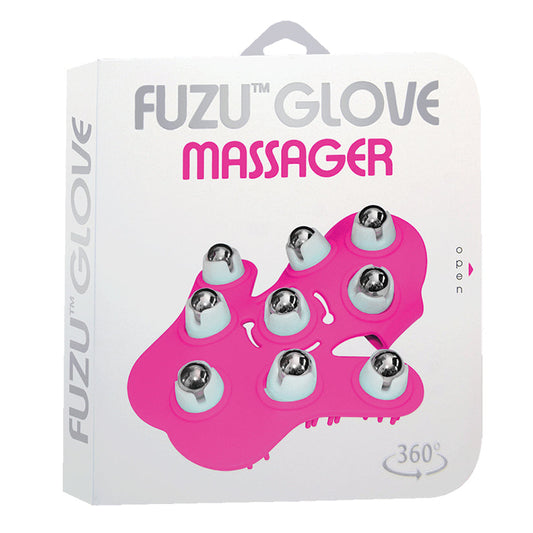 Fuzu Glove Massager-Neon Pink - UABDSM