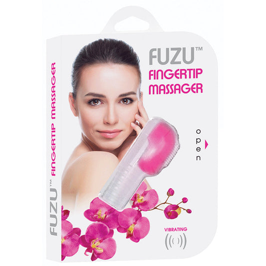 Fuzu Dual Speed Vibrating Fingertip Massager-Neon Pink - UABDSM
