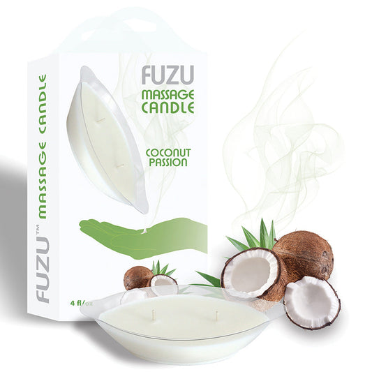 Fuzu Massage Candle-Coconut Passion - UABDSM