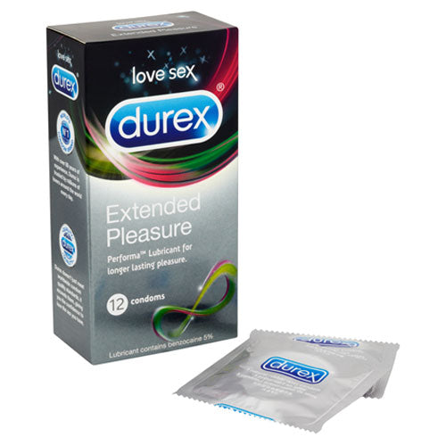 Durex Extended Pleasure 12 Pack Condoms - UABDSM