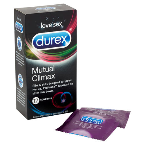 Durex Mutual Climax 12 Pack Condoms - UABDSM