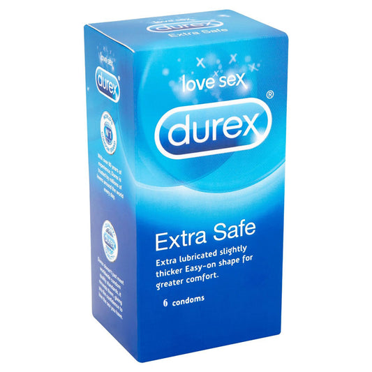 Durex Extra Safe 6 Pack Condoms - UABDSM