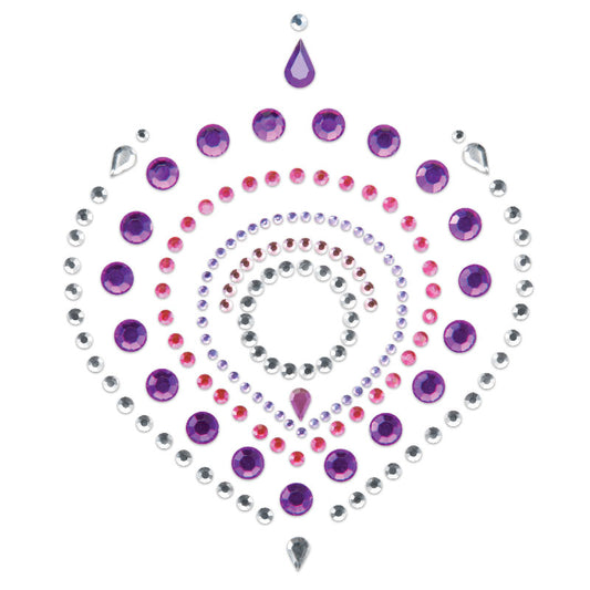 Bijoux Indscrets Flamboyant Body Jewelery Purple And Pink - UABDSM